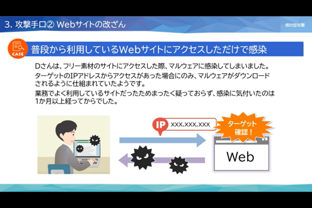  eラーニング「情報セキュリティ基礎コース-標的型攻撃」